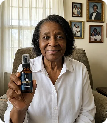 Bernice, Nail Defender customer